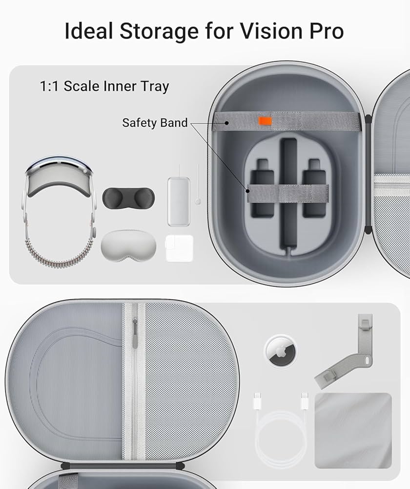 Amazon.co.jp: Syntechハードキャリングケース 対応Apple Vision